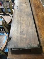 1880's German/French Huntsman's Hand Carved Oak 2 Piece China Cabinet ***HEAVY ITEM***READ DESCRIPTION CAREFULLY***