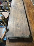 1880's German/French Huntsman's Hand Carved Oak 2 Piece China Cabinet ***HEAVY ITEM***READ DESCRIPTION CAREFULLY***