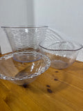 Clear Plastic Serving Bowls And Ice Bucket