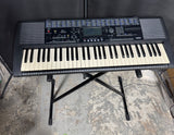 Yamaha PSR-420 Portatone Electronic Keyboard 61-Key Synthesizer with Stand