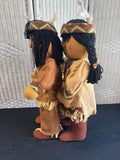 Pair of Indian Harvest Kids 2FT Plush Standing Decor