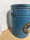 Industrial Farmhouse Style Vintage Procter & Gamble Flakewhite Storage Tin