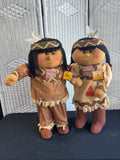 Pair of Indian Harvest Kids 2FT Plush Standing Decor