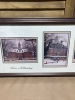 Photos of Williamsburg in Winter; Signed