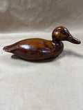 (A) Hand Carved Mallard Duck Decoy