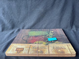Set Of 4 Lilas Pimpernel Cork Backed Placemats *Read Description*