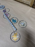 Humming Bird 5 Ring Aluminum Wind Chime