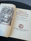 Alice’s Adventures in Wonderland & Through the Looking Glass Illustrated Hardcover Book by Sir John Tenniel