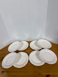Cream Colored Tommy Bahama Melamine Salad Plates - Set Of 8