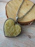 Lia Sophia First Date Heart Pendant Necklace