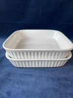 Pair of Square Dansk Baking Dishes