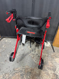 Red Drive Medical Nitro Sprint Folding Rollator Walker