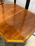 Baker Pair of Drop Leaf End Tables with Drawer