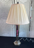Resin & Mercury Glass Style Table Lamp (WORKS)