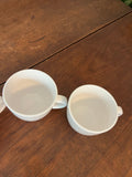 Set of 4 White Coffee Mugs, Project 62