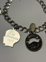 Sterling Charm Bracelet (One Charm is NOT Sterling)