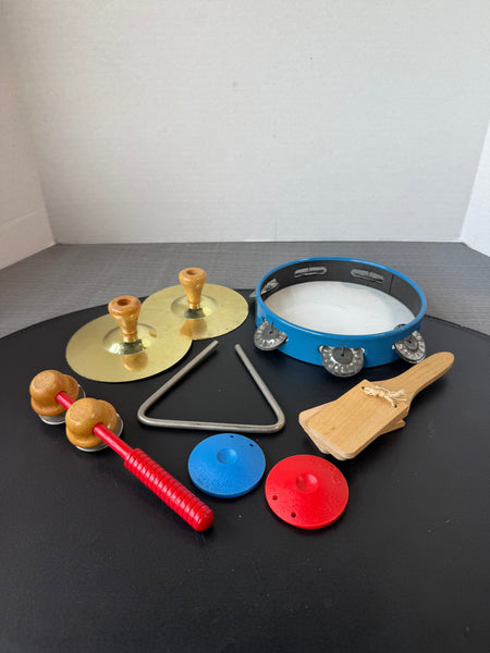 Assorted Box of Vintage Children’s Toy Instruments