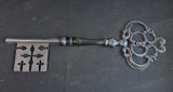 Cast Iron Skeleton Key Wall Hanging