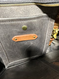 Classic Bellfield FOUNT Leather Zip Up Shoulder Bag With Tassel (C)