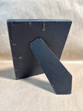 Dark Blue Primitive Style 8X10 Picture Frame