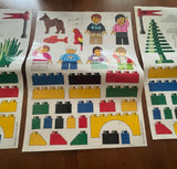Lego Window/Wall Clings, 3 sheets