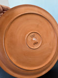 Platypus Pottery Glazed Terra Cotta Round Tray