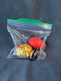Lot Of 2 Decorative Eggs W/Stands