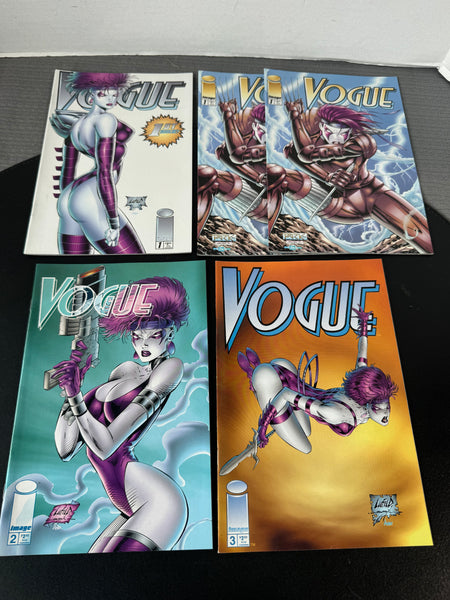 (M) Lot of 5 Image Vogue Vintage Comics