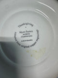 35-Piece Churchill England Myott Factory Blue Thanksgiving China Set