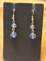 Iridescent Beaded Earrings