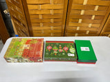 Decorative Holiday Gift Boxes, Set of 3 (A)