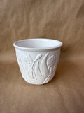 Italian White Tulip Planter