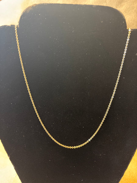 Gold Tone Necklace - G