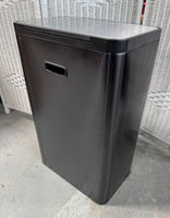 Kohler Black & Stainless Steel Trash Can with Foot Pedal