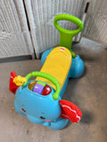 Fisher Price 3-In-1 Bounce, Stride & Ride Elephant (WORKS)