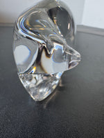 Dansk Lead Crystal Polar Bear Paperweight