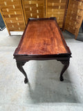 Lightweight Coffee Table with Carved Legs