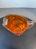 (C) Imperial Glass Vintage Marigold Carnival Glass Windmill Pitcher
