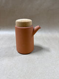 Henry Watson Pottery Vinegar Flask With Cork Lid