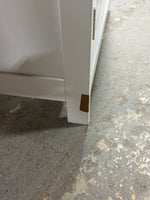 White Particle Board Bathroom Cabinet