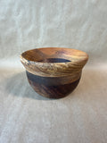 Hand Turned Wooden Bowl - Signed