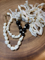 Shell Statement Bib Necklace
