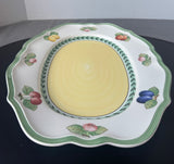 17” Oval Serving Platter in Villeroy & Boch French Garden