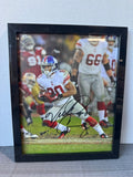 Victor Cruz #80 New York Giants Autographed 8x10 Framed Photo