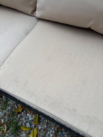 All Weather Wicker Loveseat and Table Set