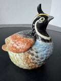 Quail Fitz and Floyd Essentials Game Bird Collection Lidded Trinket Dish