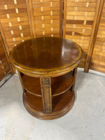 Ethan Allen Round Side Table