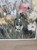 Pair of Muted Wildflower Canvas Art Prints