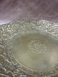 Heavy Solid Brass Pedestal Bowl