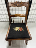 Doll/Child's Needlework Rocking Chair